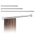 Import Factory adjustable Stainless Steel  extendable  Telescopic  Tension Rod Rail Clothes  Towels  shower  Curtains track Poles Rods from China