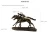 Import Factory custom bronze double horse racing ornaments cold casting copper craft resin crafts from China