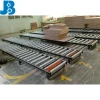 Factory custom roller steel pallet conveyor/movable roller track conveyor