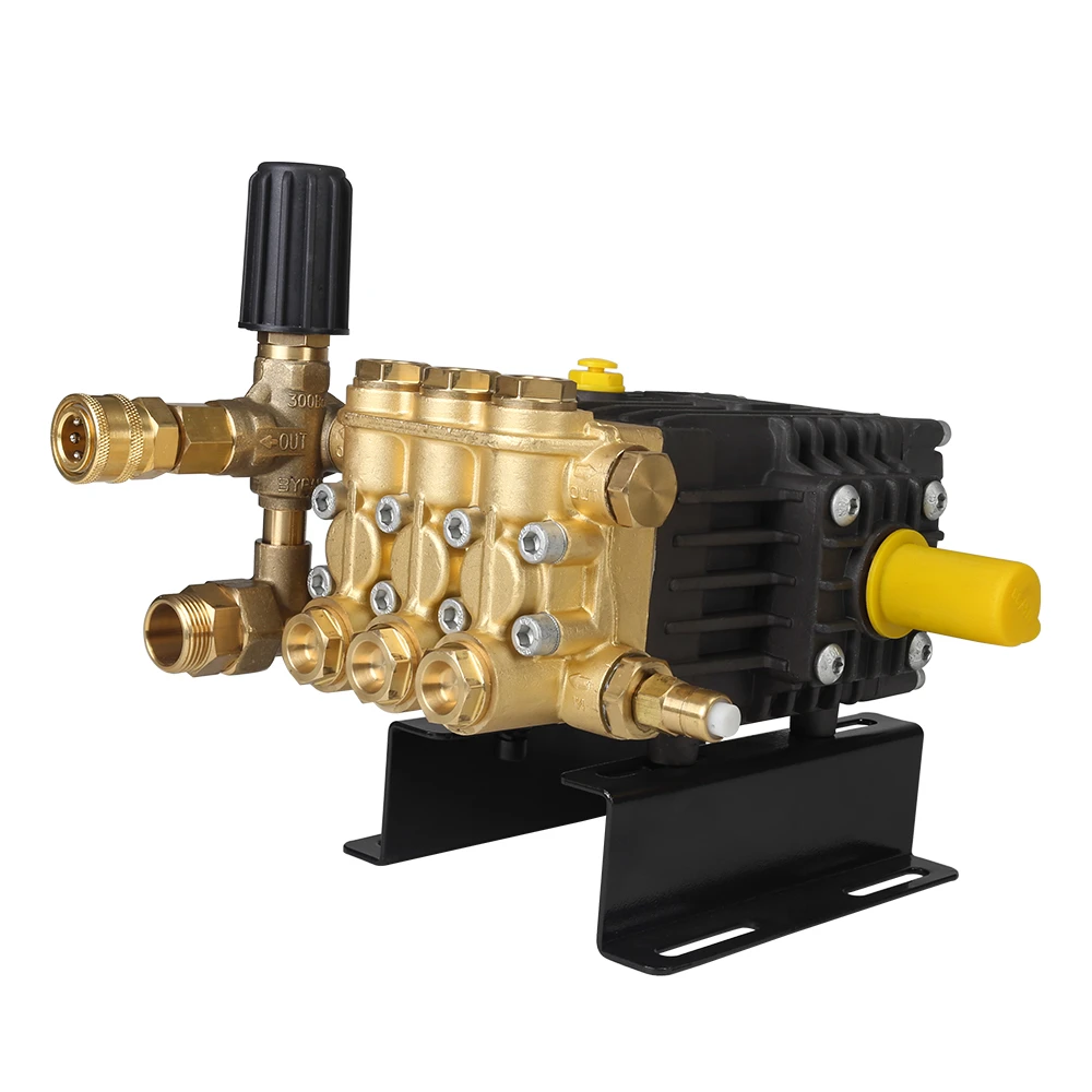 Factory direct 200bar high pressure plunger carwash pump