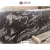 Import Factory direct cheap price river black granite slab marble belvedere nepal pakistani zebrino black and gold marble from China