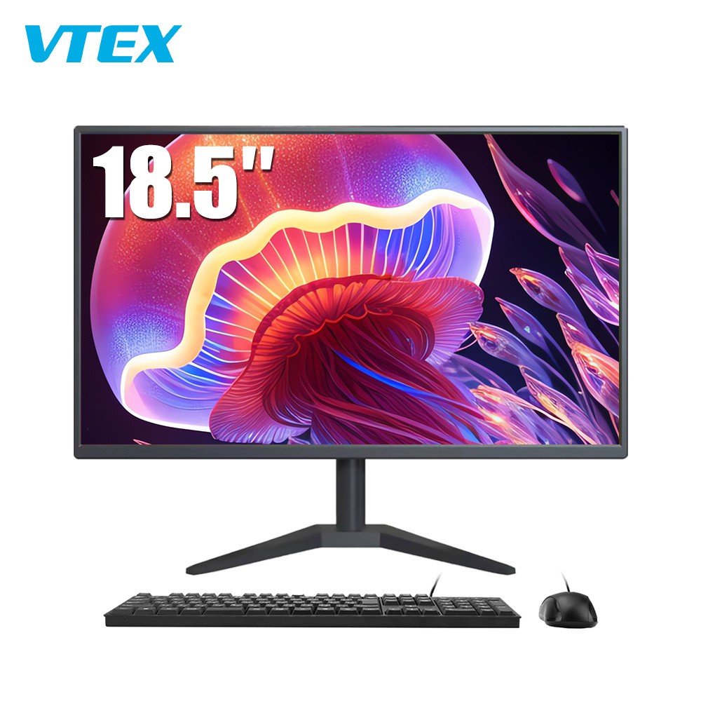 Factory Direct Computer 18.5 Inch LED Monitor Wide Frameless Screen HD 60Hz PC Monitor
