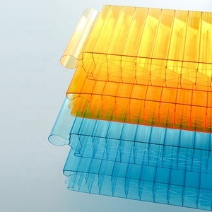 Factory direct multi-layer building material plug type polycarbonate board