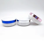 factory direct sale packing cosmetic round case compact  powder case custom air cushion box for BB cream with Mirror