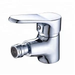 Factory Direct Sell Single Handle Polished Brass Sink Basin Bidet Faucet