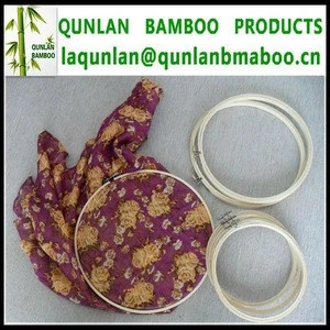 [Factory Direct]Bamboo Cross Stitch Hoops