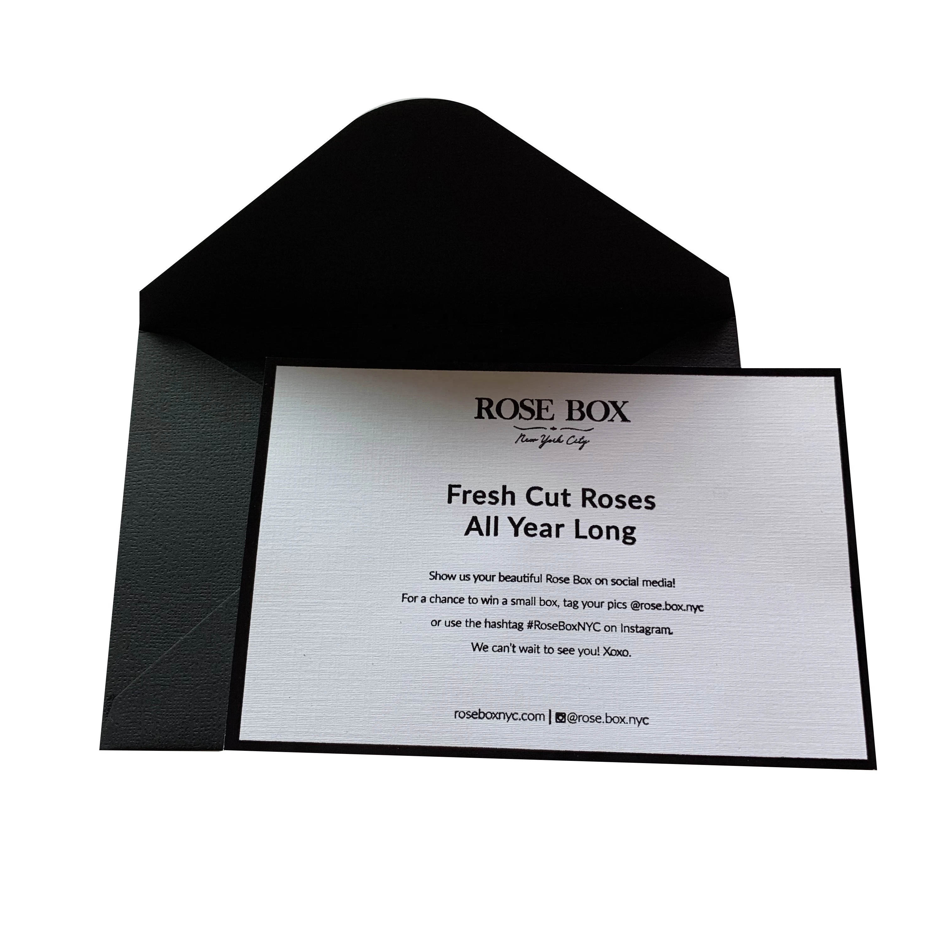 factory luxury foil logo greeting card with envelope packaging