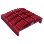 Factory made extrusion aluminum profiles rectangular heat sink profile manufacturers