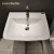 Import Factory price bathroom fashion design wall amount hand wash basin from China