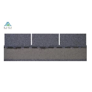 Factory price building material  blue 3-tab  asphalt shingle for waterproofing