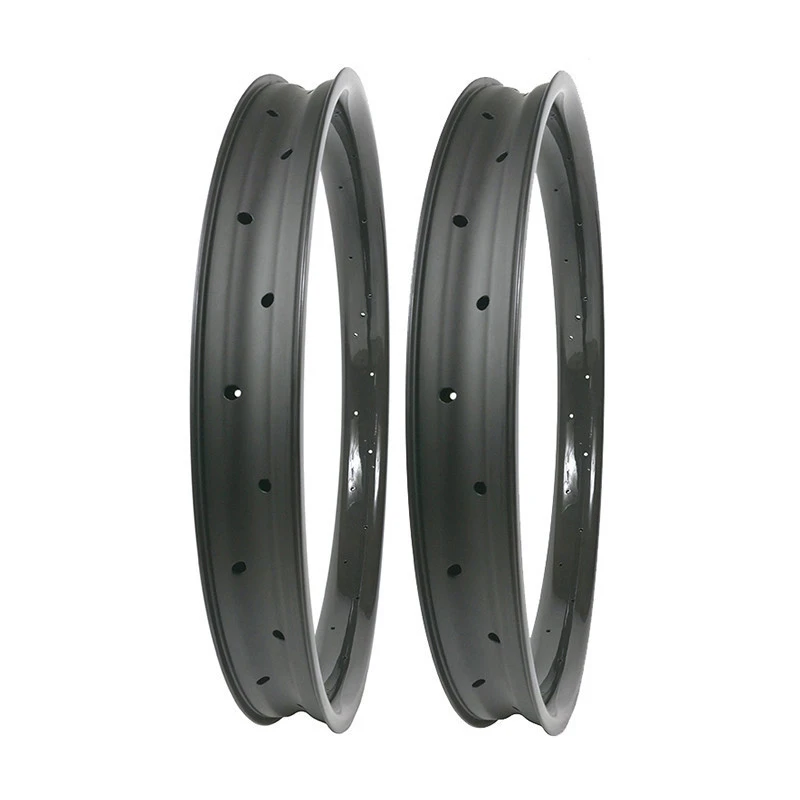 Factory Price Carbon alloy kevlar mountain snow bike wheels 26er 80/65mm x 25mm carbon rims