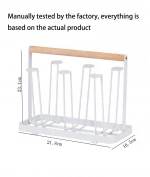 Factory Price Curing And Flat Iron Holder Flat Iron Holder Glass Rack Flat Iron Six Cup Holder
