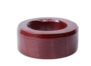 Factory price customized 2.5mm 4mm 6mm 10mm 16mm square single core copper pvc stranded electrical cable wire