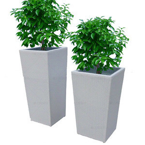 factory price plastic flower vase planters outdoor flower pots