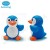 Import Factory Price Promotional Bath Toys for Kids Safe PVC Vinyl Customized with Logo Cute Animal Squeaky Penguin Bath Toy Set from Hong Kong