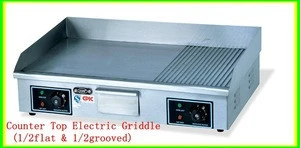 Factory provided stainless steel electric griddle (OT-818)