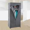Factory selling one door non-woven fabric wardrobe