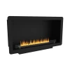 Factory Supply 1500mm Single Opening Camping Standing Natural Ethanol Gas Fireplace Modern