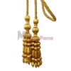 Factory Supply Top Quality Decorative Wood Beaded Tassel