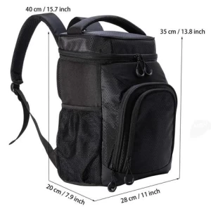 Fashion 2021 Custom Zipper 24 Cans Large Size Waterproof Leakproof Insulated Wine Bag Cooler Backpack