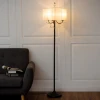 fashion and luxury modern  K9 crystal floor standing lamp