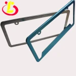 Fashion Bangladesh Flag Metal License Plate Frame