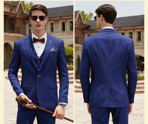 Fashion bespoke suits made to measure suits with CMT price