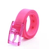 Fashion colour silicone belt for men,colorful plastic silicone belt dressing,plastic silicone belt custom