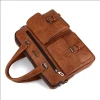 Fashion Custom Waterproof Business Messenger Bag Leather Handbag Briefcase