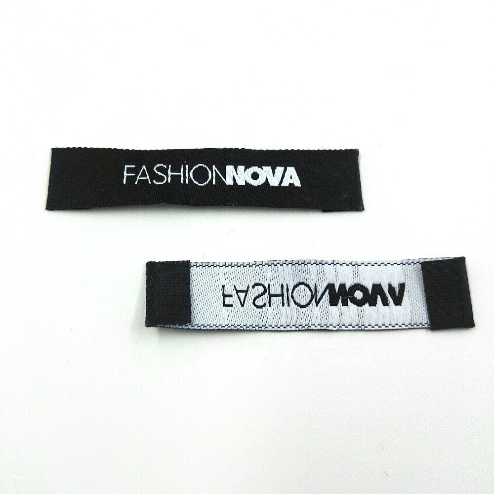 Fashion Customized Sewing Labels Shirt Bags Garment Label Tag Woven Labels for Clothes