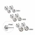 Import Fashion Jewelry Stainless Steel Silver Single CZ Stone Diamond 3-5mm Screw Stud Earring from China