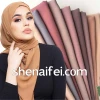 Fashion Ladies Voile Scarves Foulard Hijab Women Accesory Silk Scarf Ladies