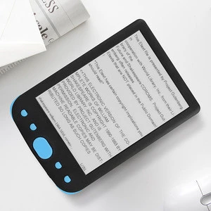 Fashion Portable 6 inch High Resolution 600*800 Eink display Reader Ebook Reader
