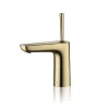 Fashion style design luxury hotel wash basin faucet single handle mixer tap