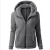 Import Fashion Women &#039;s Hooded Sweater Coat Fleece Jacket from China