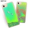 Fashionable Custom Neon Liquid Glitter Phone Cover for iPhone XS Case For iPhone XS MAX Shell Case For iPhone XR Case Cover