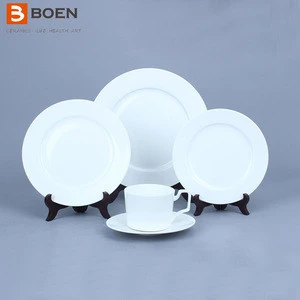 Fast Delivery Ceramic Dinnerware Bone China Dinner Set Fine Porcelain