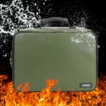 Filing Products Waterproof Fireproof High Temperature Resistant Silicone Lockable Fireproof Document Bag For Office Supply