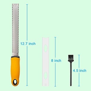 FINDKING Multifunctional Food grade Cheese Lemon Peeler Chocolate Grater Stainless Steel With Comfortable Handle
