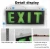 Import fire door running man wall mounted fire evacuation sign 2 years warranty led emergency exit sign from China