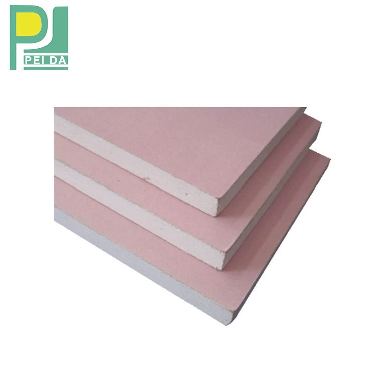 Fire Resistant Gypsum Board Standard Size Plasterboard Factory Price China Gypsum Board