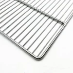 Flat Foot Non Stick Stainless Steel Draining Oil Tray Cooling Rack Bakery Baking Grill