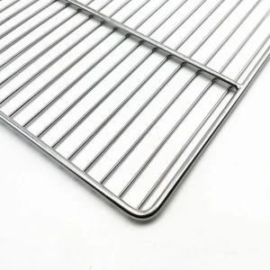 Flat Foot Non Stick Stainless Steel Draining Oil Tray Cooling Rack Bakery Baking Grill