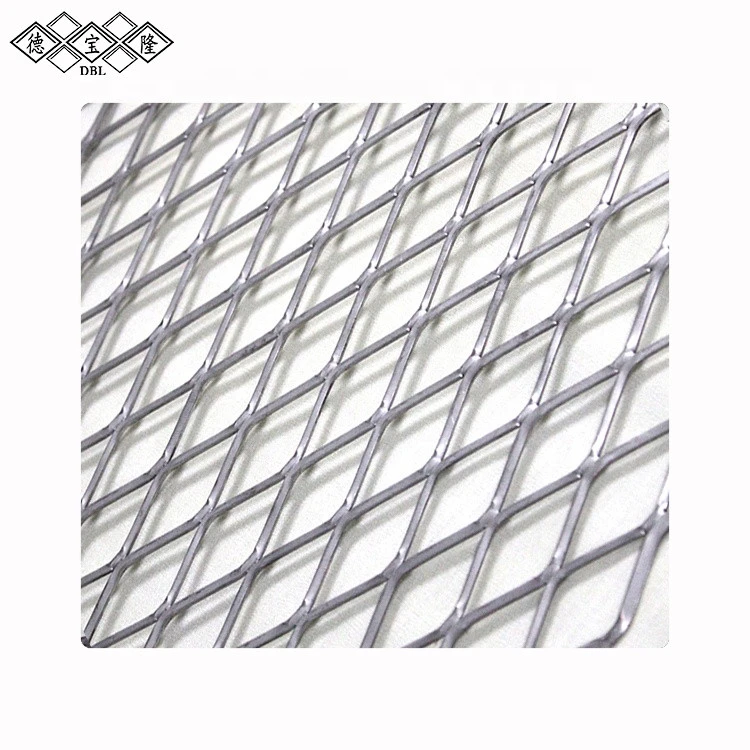 Flattenedd Heavy Expanded Metal expanded stainless steel wire mesh