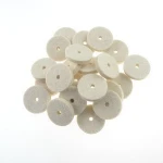 Floor cushion 3 inch step dry wool felt disc buffing kit flexible stainless steel car polishing pad cut spinning brush wheel