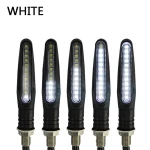 Flow mode of motorcycle turn signal 12LED straight direction light refitted signal light