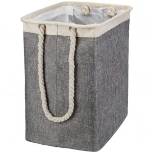 Fodable Laundry Basket with Detachable Brackets Linen Laundry Hamper