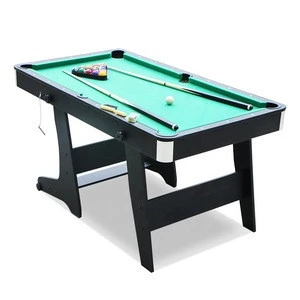 Foldable 5ft/6ft MDF Billiard Table Good Quality Pool Table