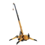 Foldable auto small tower crane for construction