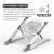 Import Foldable Laptop tablet Stand With Cooling Fan Heat Dissipation For Desktop MacBook Air Pro Stand Notebook Holder HP DELL Cooler from China